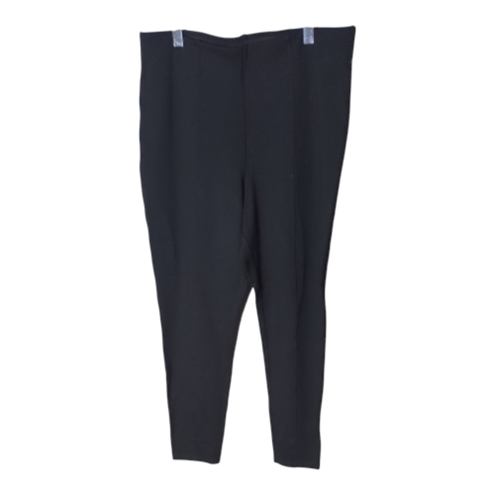 Old Navy NWOT Extra High Rise Ponte Knit Skinny Pant Pull On Black‎ Size XL